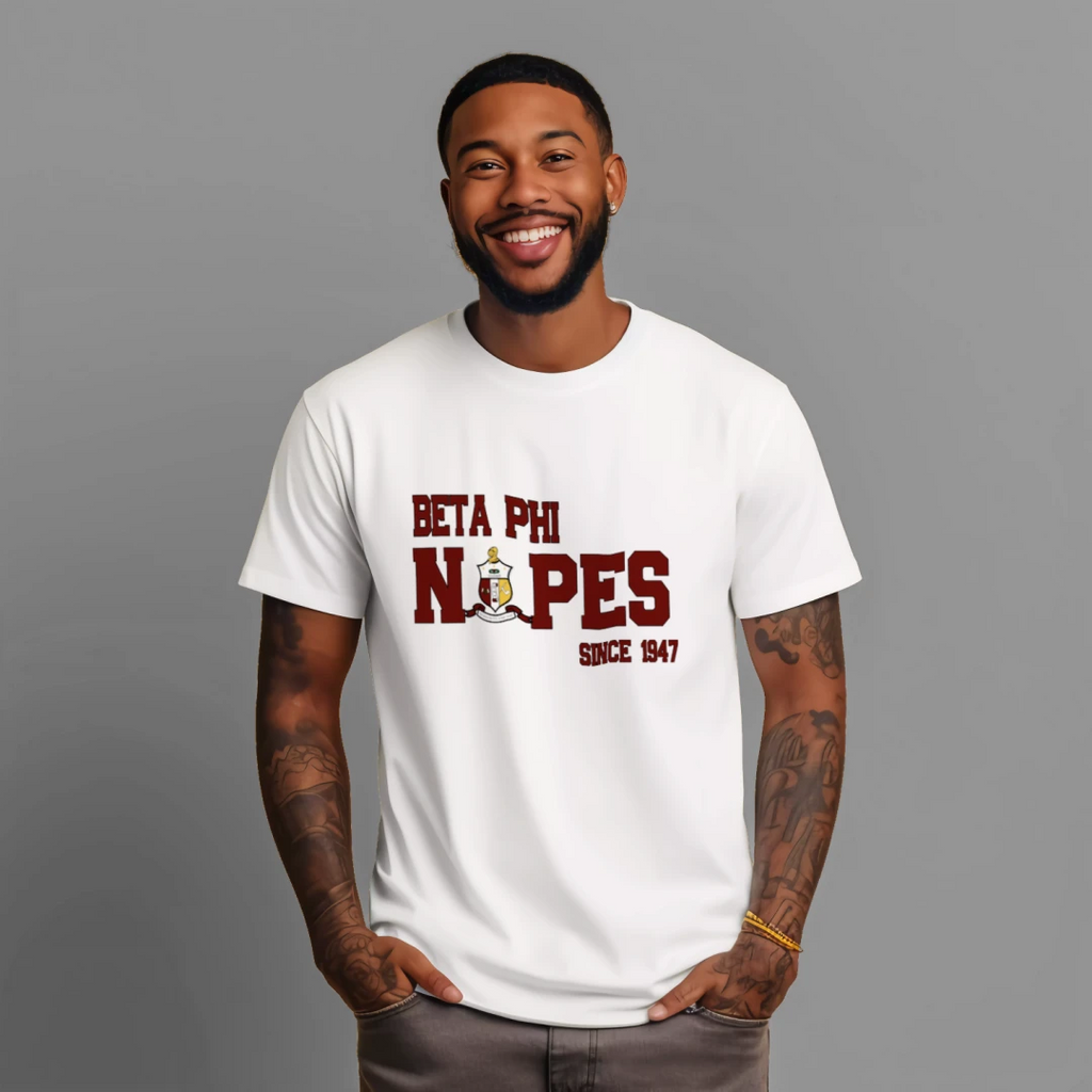 Beta Phi Nupes White