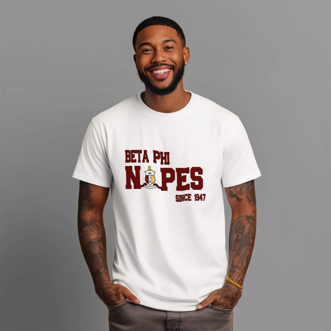 Beta Phi Nupes White