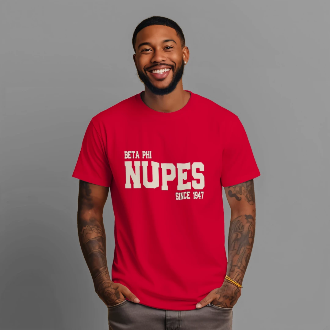 Big Beta Phi Nupes Red DTF