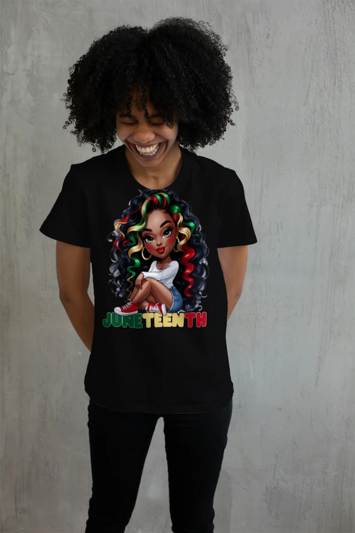 JUNETEENTH V-NECK WOMAN